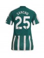 Ženski Nogometna dresi replika Manchester United Jadon Sancho #25 Gostujoči 2023-24 Kratek rokav